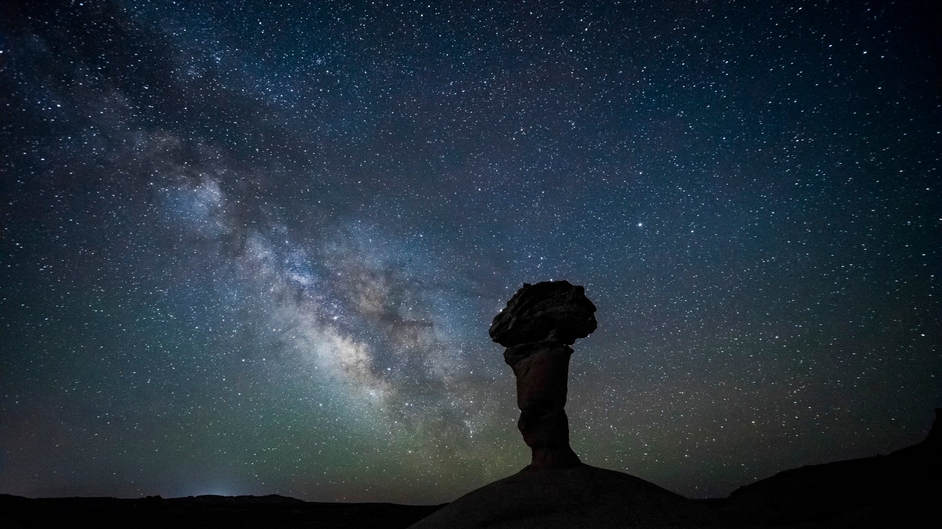 Stargazing in Arizona Desert