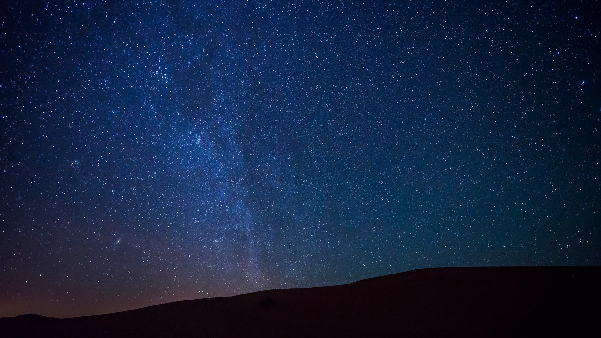 Infinity Over Morocco Desert