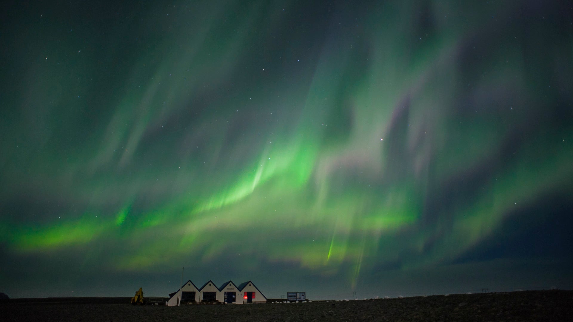 The Northern Lights over Iceland