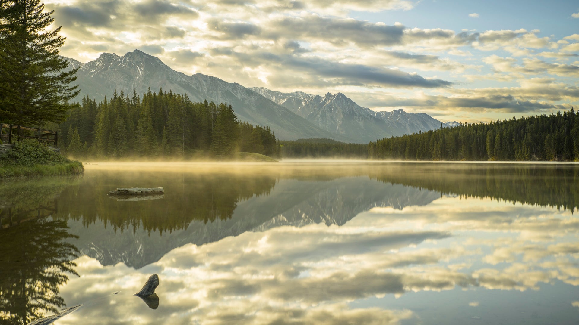 Soft Wavering Light, Banff